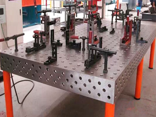 柔性三维组合焊接工装平台